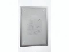 Durable Duraframe Wallpaper A3 magnetramme sølv 
