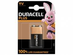 Batteri Duracell Plus Power 9V alkaline 1stk/pak