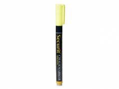 Chalkmarker Securit Original gul 1-2mm rund spids