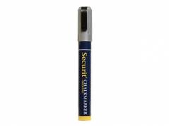 Chalkmarker Securit Original sølv 2-6mm skrå spids