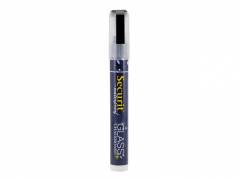 Chalkmarker Securit vandfast sort 2-6mm skrå spids