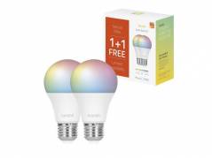 Smart lyspære 9W (E27) Hombli farve RGB/CCT 2stk/pak