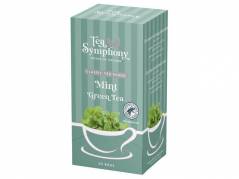 Te, Symphony Type 1, fyldningsvægt: 40 Green tea Mint, pakke a 20 stk