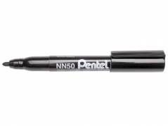 Marker, Pentel Recycology, NN50, 5MM Spids, sort, 2405001, pakke a 12 stk