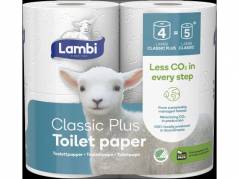 Toiletpapir Lambi 3-lags 25,5m 28rul/kar