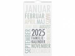 Familiekalender TrendArt 2025 