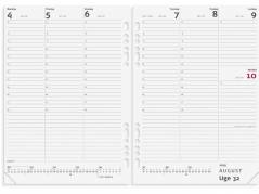 System A5 ugekalender højformat REFILL 2025 