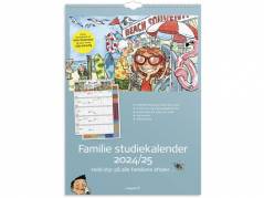 Studie Familiekalender Dickmeiss & Scherfig A3 2024/2025