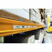 Hyldeforkant, Durable Scanfixx1000x30mm selvkl&aelig;bende, st&aring;l pakke a 25 stk
