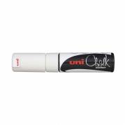 Chalkmarker, Uniball Ocean care, PWE-5K 1,8-2,5MM, Rund spids, hvid, permanent