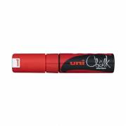 Chalkmarker, Uniball Ocean care, PWE-8K 8MM, Rund spids, r&oslash;d, 40157540