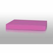 Folia Karton Play Cut, pink, Ubestr&oslash;get 180g/m2 210mm x 297mm, A4, Smal bane pakke a 100 ark