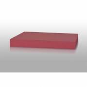 Folia Karton Play Cut, solb&aelig;rr&oslash;d Ubestr&oslash;get, 180g/m2 210mm x 297mm, A4, Smal bane pakke a 100 ark