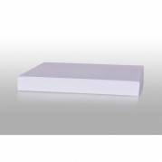 Folia Karton Play Cut, snehvid Ubestr&oslash;get, 180g/m2 420mm x 600mm, Smal bane pakke a 100 ark