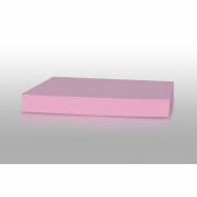 Folia Karton Play Cut, Light Pink Ubestr&oslash;get, 180g/m2 420mm x 600mm, Smal bane pakke a 100 ark