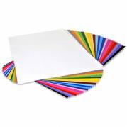 Folia Karton Play Cut, assorteret Ubestr&oslash;get, 180g/m2 420mm x 600mm, Smal bane pakke a 120 ark