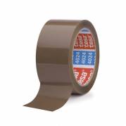 Pakketape, TESA 4024, 50 mm x 66.00 m 28 &micro;m, kernediameter: 76 mm, h&aring;ndrulle pp, Akryl, low noise, brun kasse a 36 ruller, palle a 2376 ruller