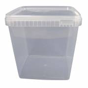 Condib&oslash;tte, Without lid kapacitet 5000ml,195x195x191mm pp, transparent, pakke med 45 stk F&oslash;devaregodkendt