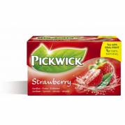 Te, Pickwick, Jordb&aelig;r, pakke a 20 stk