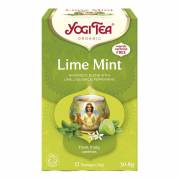 Te, BKI Yogi, Lime Mint, pakke a 17 stk &oslash;kologisk