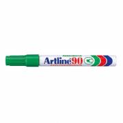 Marker, Artline, EK90, 2-5MM, Rund spids gr&oslash;n, 3209004