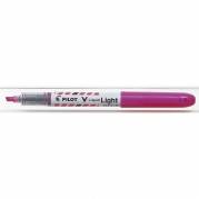 Tekstmarker, Pilot V-Liquid, SW-VLL-P 3,3MM, Skr&aring; spids, pink, 86212