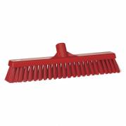 Fejekost, Vikan, broom soft/stiff, r&oslash;d x410mm