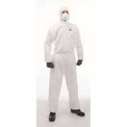 Sikkerhedsdragt Disposable Gowns XXL - dust, Non-woven hvid
