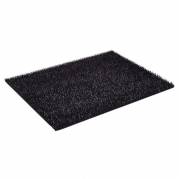 D&oslash;rm&aring;tter, Clean Carpet, Outdoor Finnturf, sort 450mmx600mm x 16mm