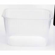 Plastbakke, Duni Fixpack kapacitet 750ml,146x110x83mm pp, transparent, karton a 500 stk F&oslash;devaregodkendt