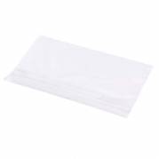 Plastikpose, 35 &micro;m, 235 x 140 mm, CPP transparent, Tape-lukning karton a 1000 stk, F&oslash;devaregodkendt