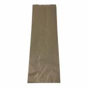 Bagerpose, 80 x 160 x 460 mm, flat bag Papir, brun, pakke a 500 stk F&oslash;devaregodkendt