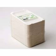 P&oslash;lsebakke, Foodline,200x130x10mm Pap, hvid, pakke a 250 stk F&oslash;devaregodkendt