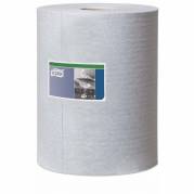 Industriaft&oslash;ring rulle, Tork, W1/W2/W3 Airlaid Heavy exelCLEAN, bl&aring; 320mm x 106.00m, &aelig;ske a 280 ark FSC Mix Credit