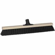 Fejekost, Vikan Broom wood medium  w/socket, tr&aelig; 520mm