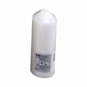 Bloklys, udvendig diameter: 60 mm, Voks hvid, 55h, pakke a 12 stk