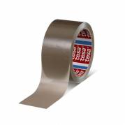 Pakketape, TESA 4280, 48 mm x 66.00 m 25 &micro;m, kernediameter: 76 mm, h&aring;ndrulle pp, Syntetisk gummi, brun pakke a 6 ruller, palle a 1584 ruller