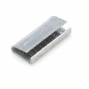Strap forsegling, Metalplombe, RG13/7 benl&aelig;ngde 13.00 mm, bredde 13.00 mm tykkelse: 3.000 mm, metal, glat metallic grey, karton a 1000 stk