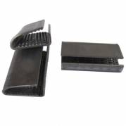 Strap forsegling, Metalplombe, RG16-7 benl&aelig;ngde 16.00 mm, bredde 16.00 mm tykkelse: 3.000 mm, metal, glat metallic grey, karton a 1000 stk