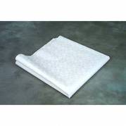 Stikdug, Duni Dunicel, 800 x 800 mm tr&aelig;fibre, white, pakke a 250 stk