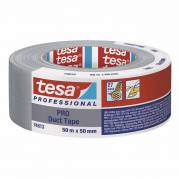 Gaffatape, TESA 74613, 50 mm x 50.00 m samlet tykkelse 180 &micro;m kernediameter: 76 mm, Rulle, polyethylen Syntetisk gummi, gr&aring;, kasse a 24 ruller palle a 864 ruller