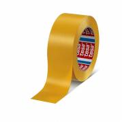 Markeringstape, TESA 4169, 50 mm x 33.00 m, samlet tykkelse 187 &micro;m kernediameter: 76 mm, Rulle, PVC, Akryl gul, kasse a 6 ruller palle a 1296 ruller