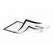Magnetlomme, Durable Duraframe Magnetic Plus, A4, sort pakke a 2 stk