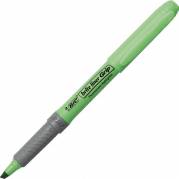 Tekstmarker, Bic Brite liner Grip 1,6-3,3MM, Skr&aring; spids, gr&oslash;n, 811932