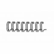 Spiralrygge, Fellowes, 3:1, Metalwire 14 sort, antal ark: 120  pakke a 100 stk