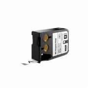 Etiket, Dymo XTL, 19mmx7.00m sort/hvid