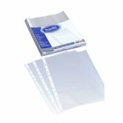 Plastlomme, Bantex transparent 40&micro;m, 210x297mm, plastik pakke a 100 stk