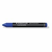 M&aelig;rkekridt, Staedtler Lumocolor, bl&aring; Permanent