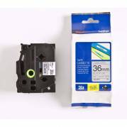 Labeltape, Brother Labeltape, TZEM961 18mmx8.00m sort/metallic