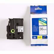 Labeltape, Brother Labeltape, 36mmx8.00m sort/transparent